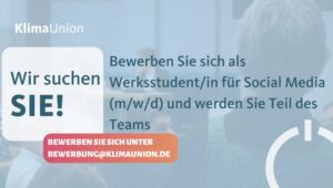 Stellenausschreibung Werkstudent/in Social Media (m(w/d)